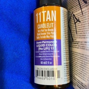 6 BOTTLES Each 2 OZ/ 11 TAN VERY PALE TAN BLONDE DEMI-PERMANENT